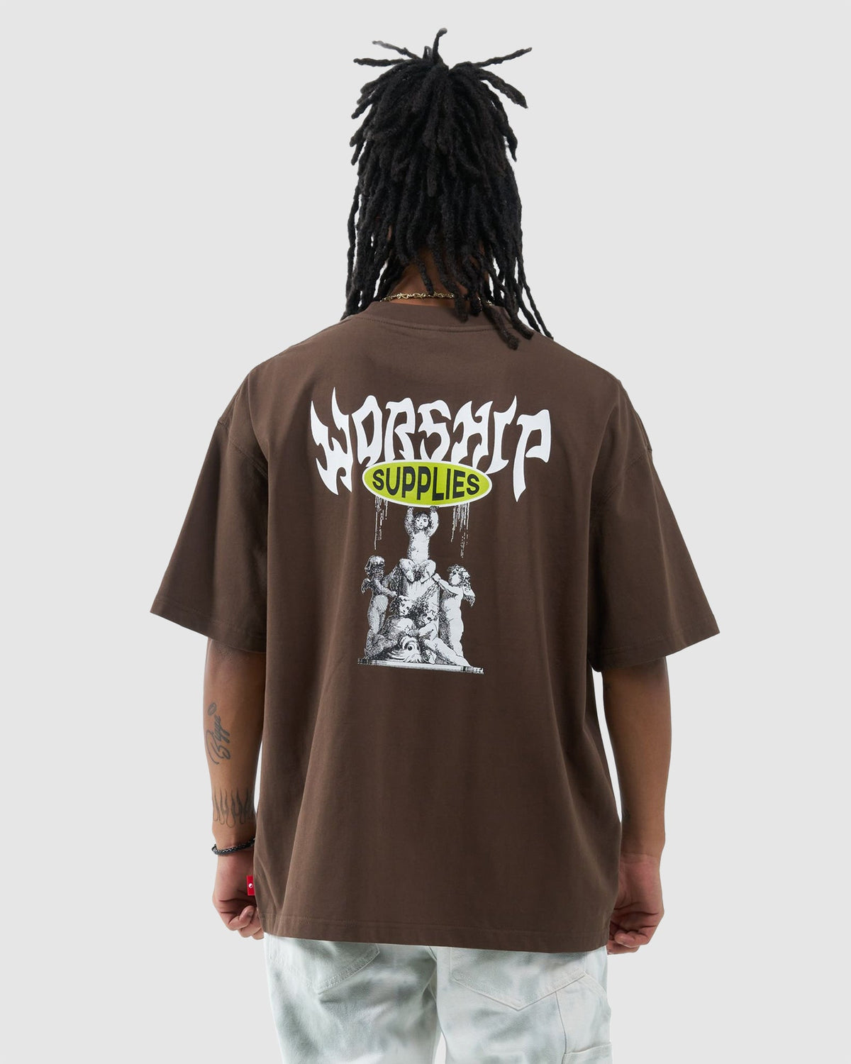 MENS MONUMENST BOX FIT OVERSIZE T-SHIRT