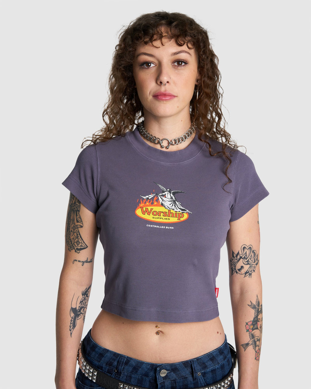 WOMENS CONTROLLED BURN T-SHIRT