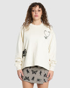 WOMENS CREATURES BOX FIT CREW NECK