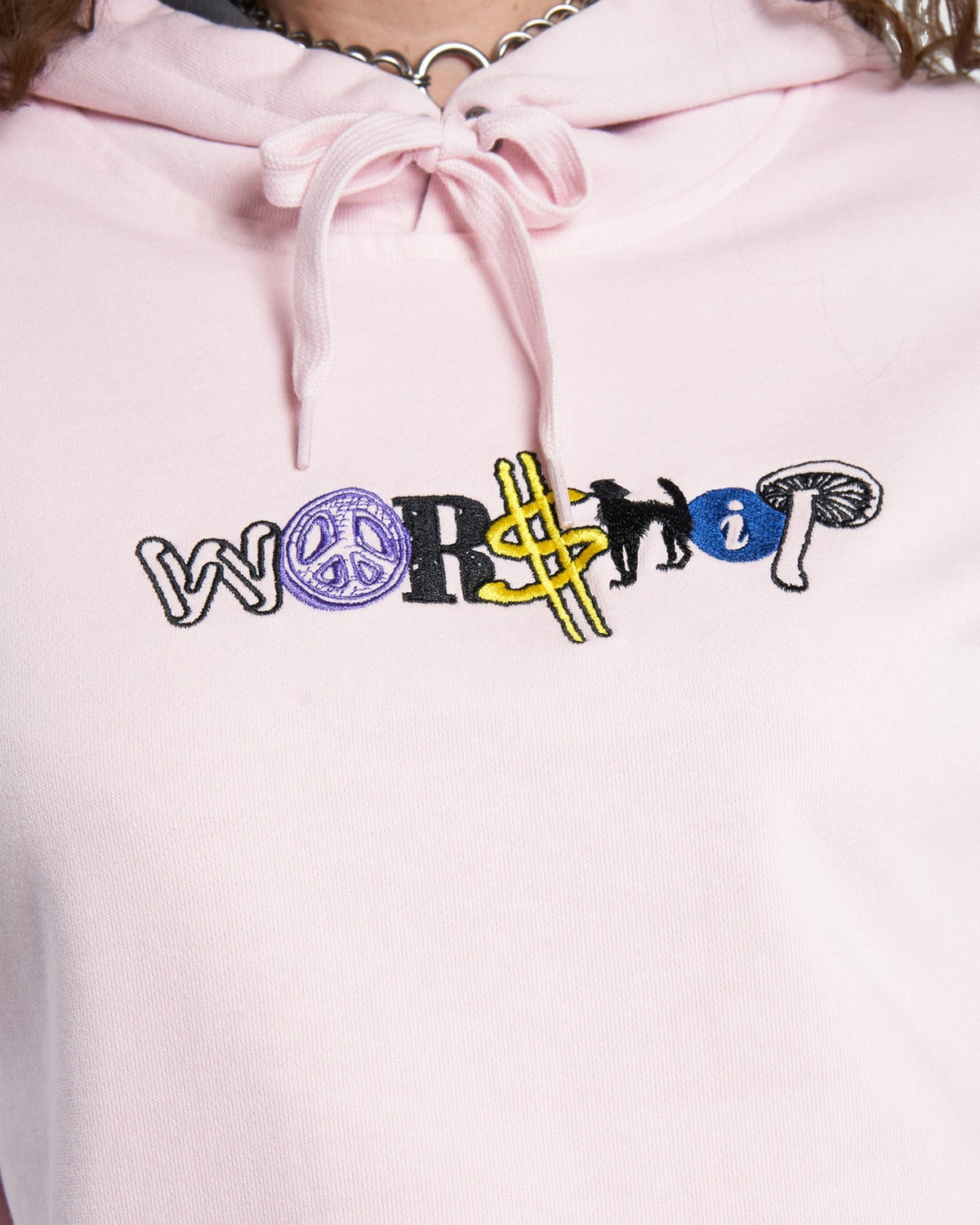 WOMENS JUMBLE BOX FIT HOOD