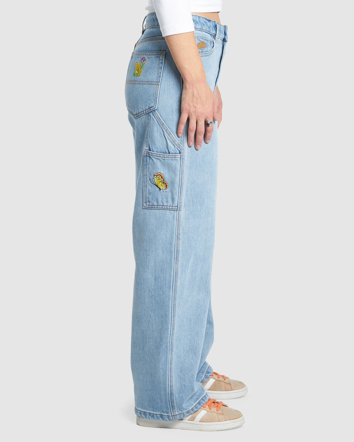 WOMENS FLUTTERBY CARPENTER DENIM JEANS