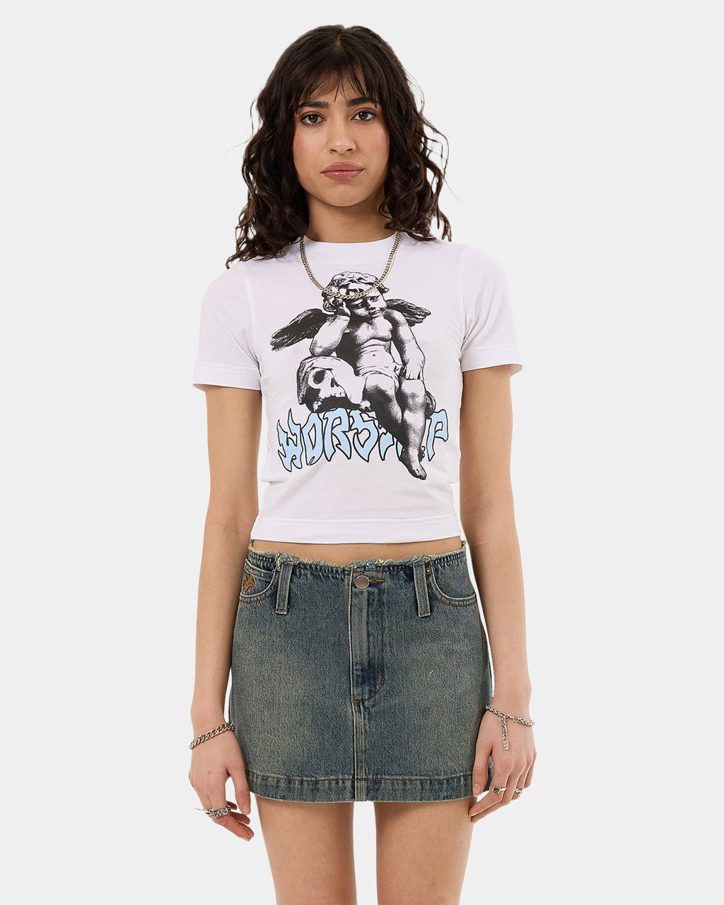 Womens Mortality Slim Fit T-Shirt