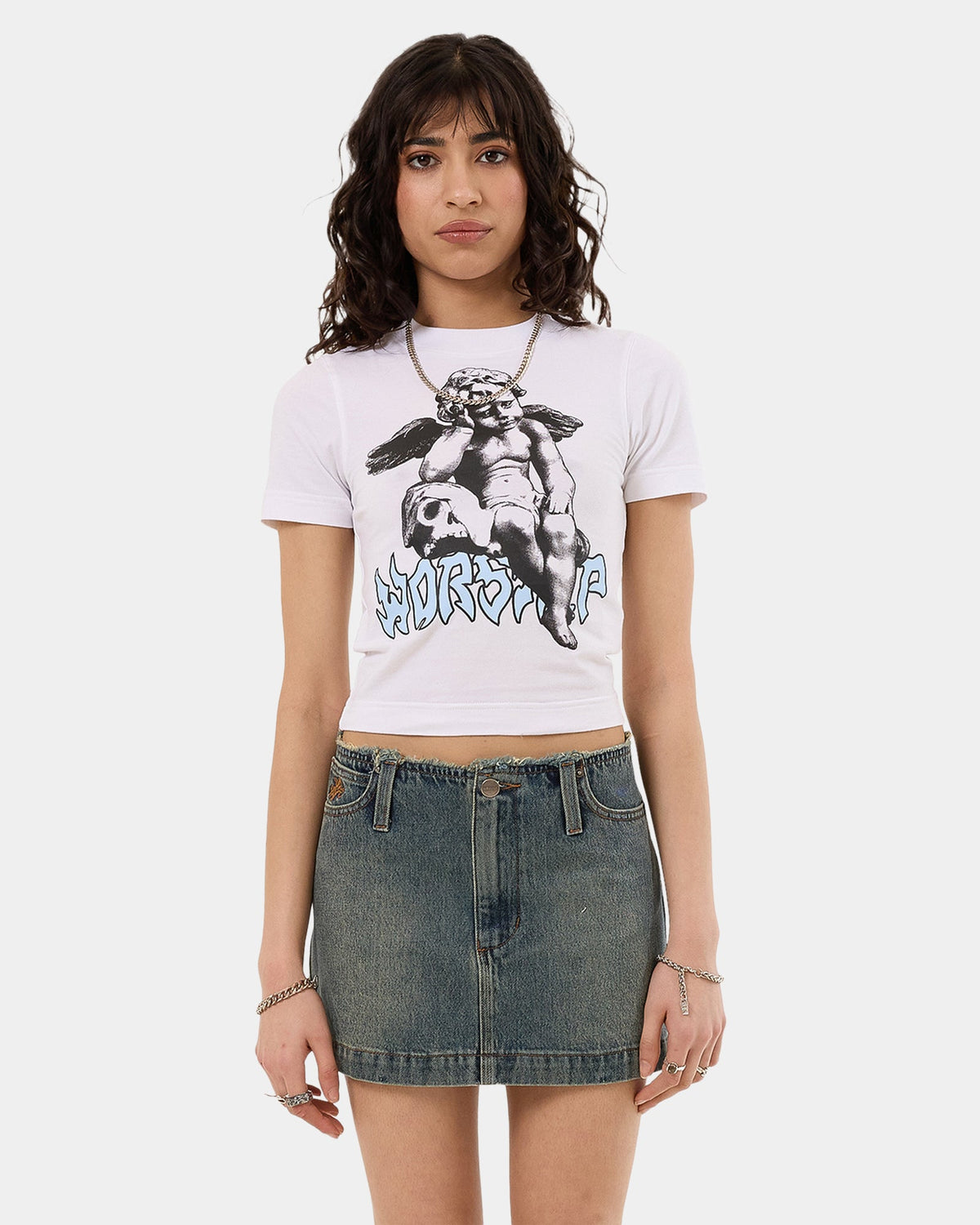 Womens Mortality Slim Fit T-Shirt