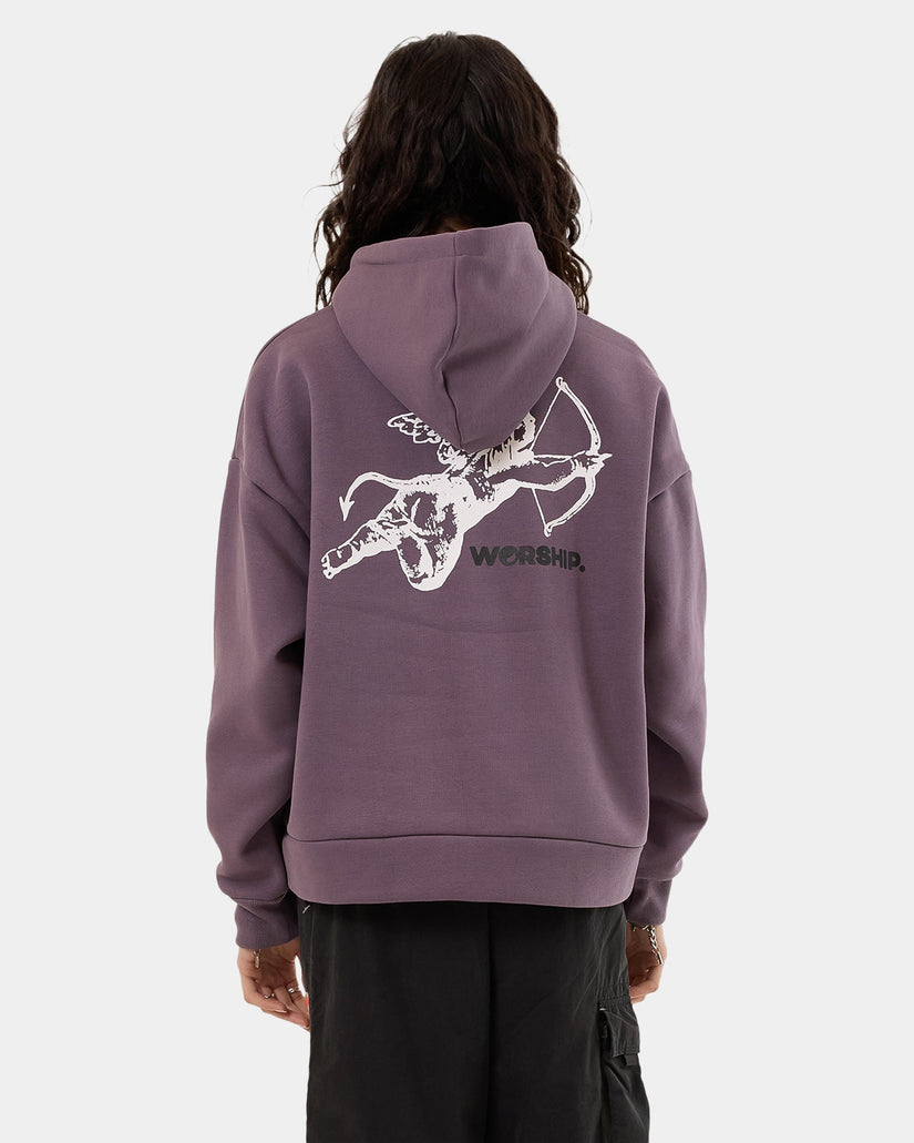 Womens Cherub Pullover Hoodie