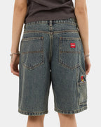 Womens Be Cool Carpenter Denim Shorts