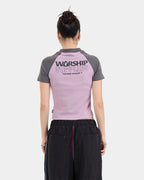Mens Voyant Slim Raglan T-Shirt