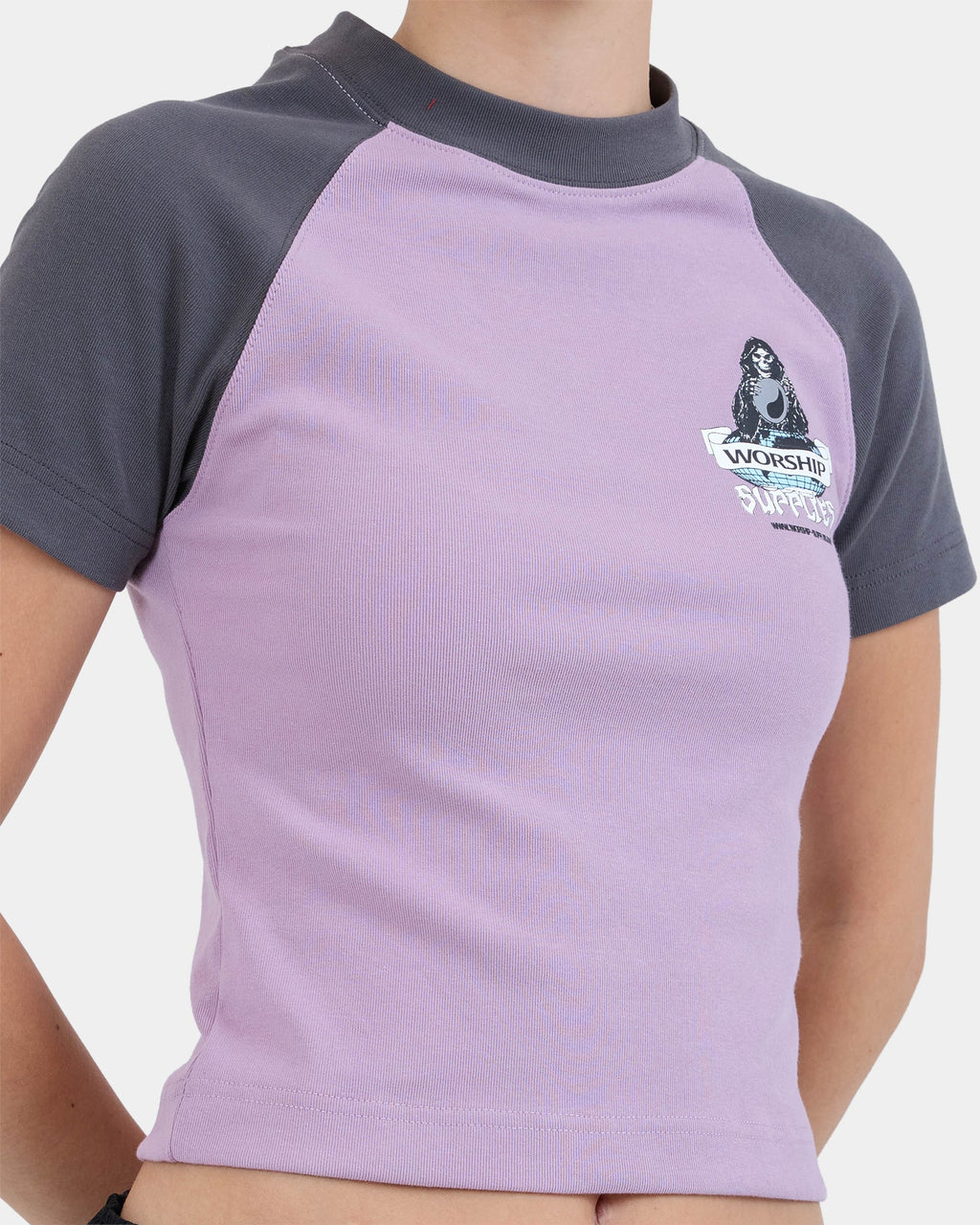 Mens Voyant Slim Raglan T-Shirt