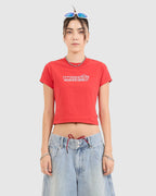 WOMENS PUSH OFF TEENY T-SHIRT