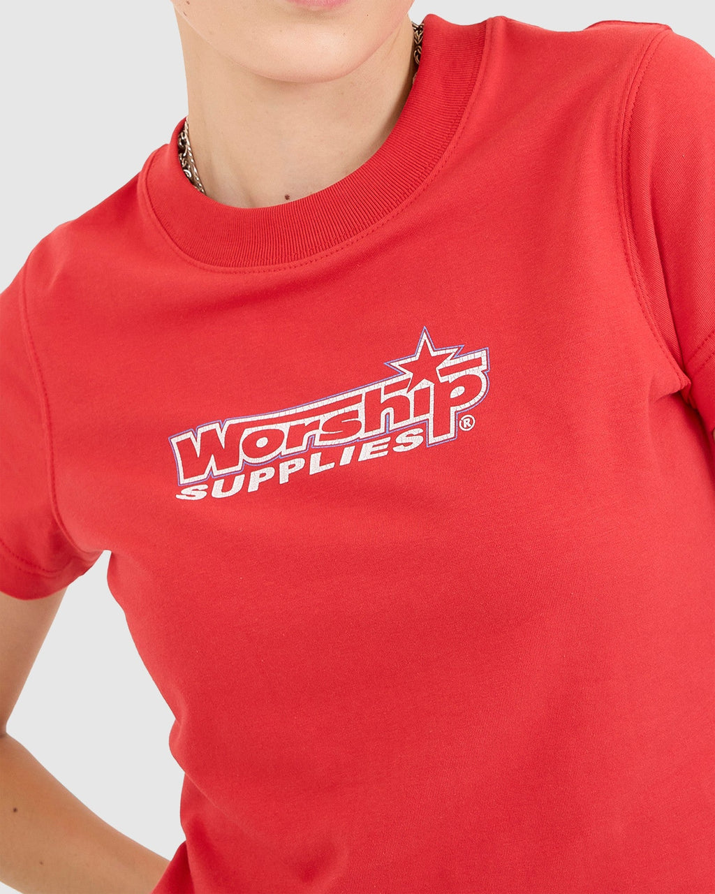 WOMENS PUSH OFF TEENY T-SHIRT