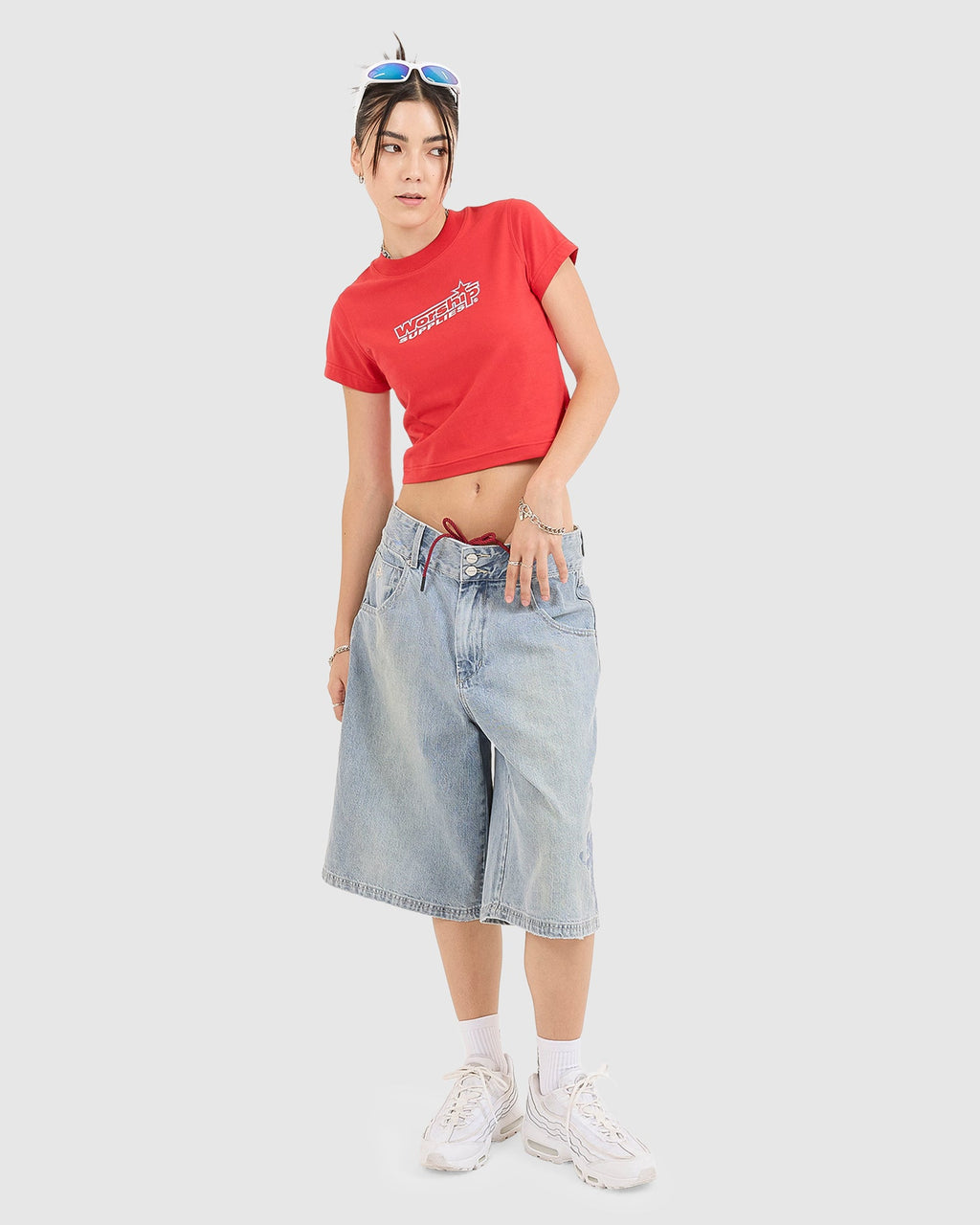 WOMENS PUSH OFF TEENY T-SHIRT