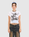 WOMENS HORNS TEENY T-SHIRT