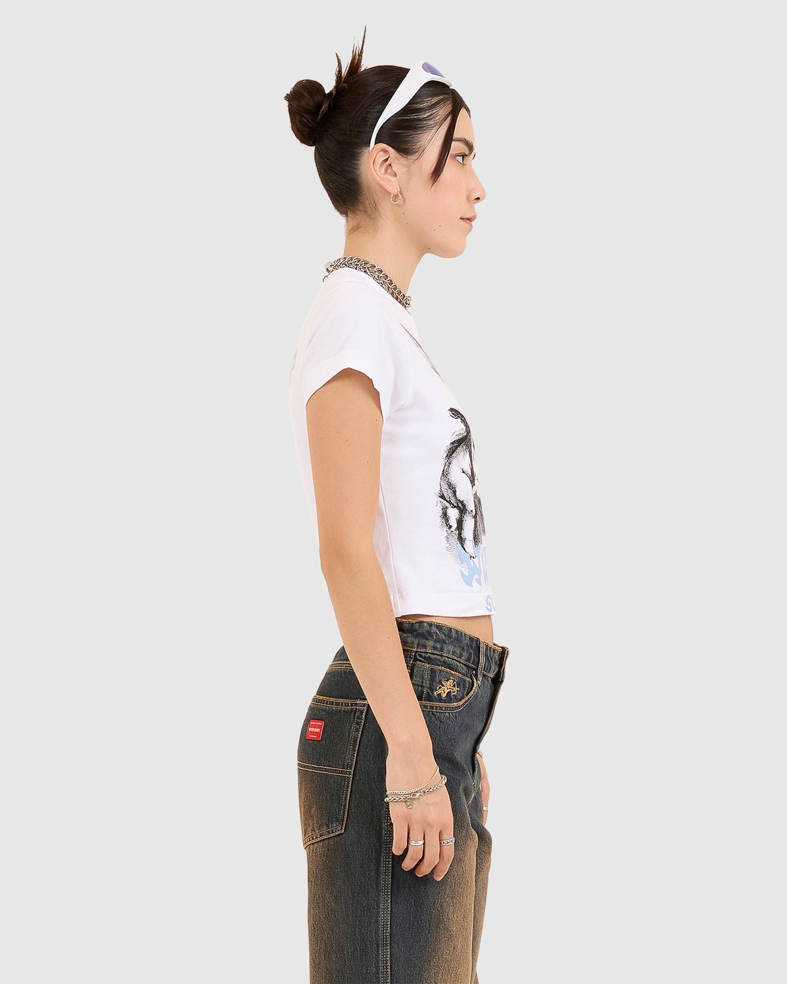 WOMENS HORNS TEENY T-SHIRT