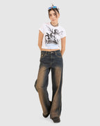 WOMENS HORNS TEENY T-SHIRT