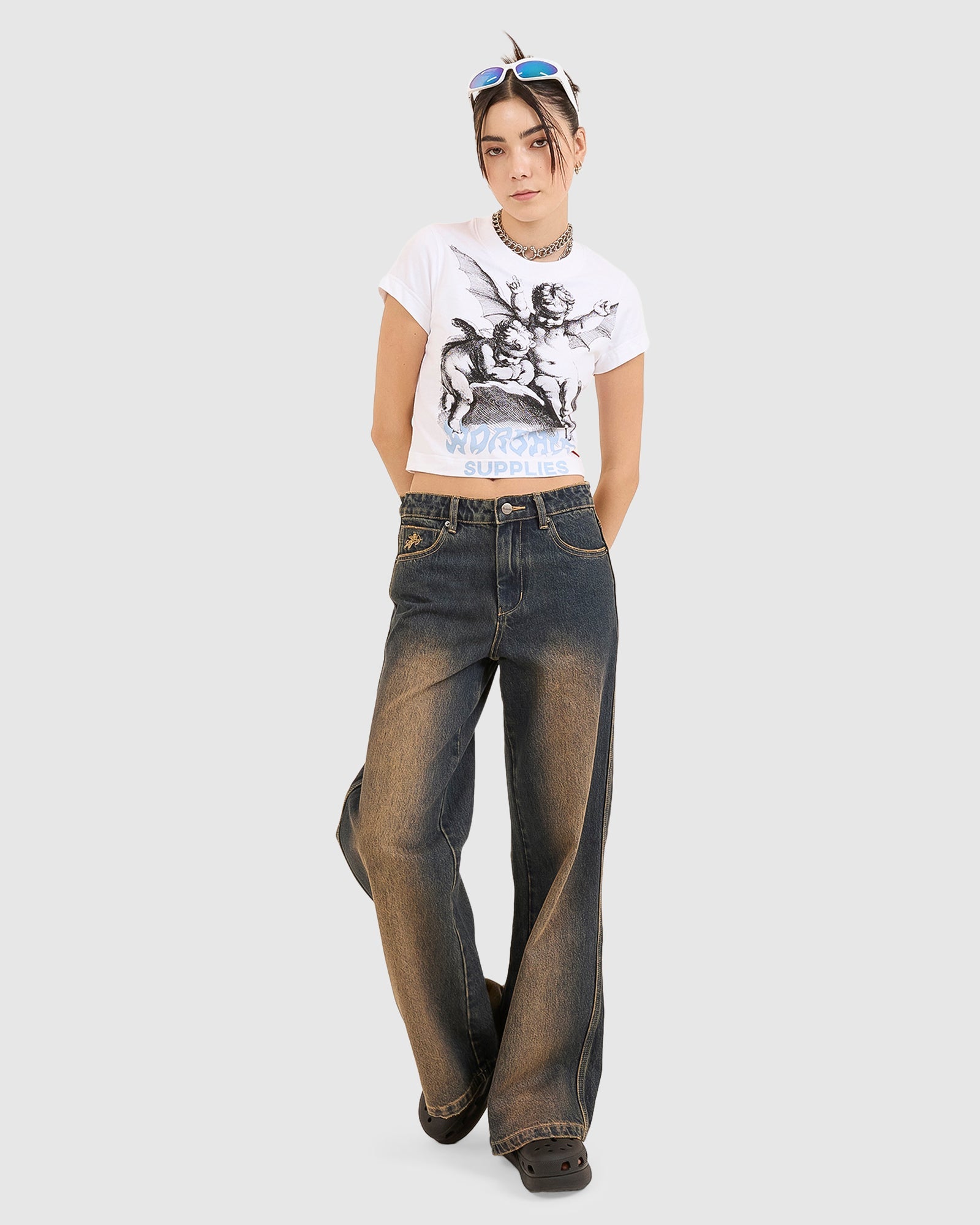 WOMENS HORNS TEENY T-SHIRT