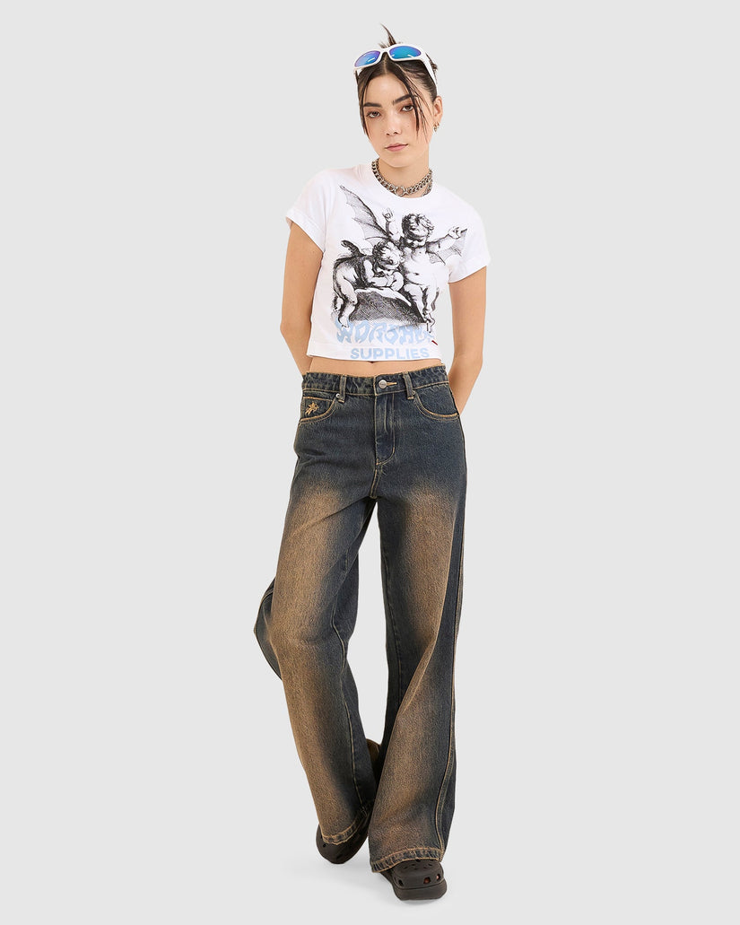 WOMENS HORNS TEENY T-SHIRT