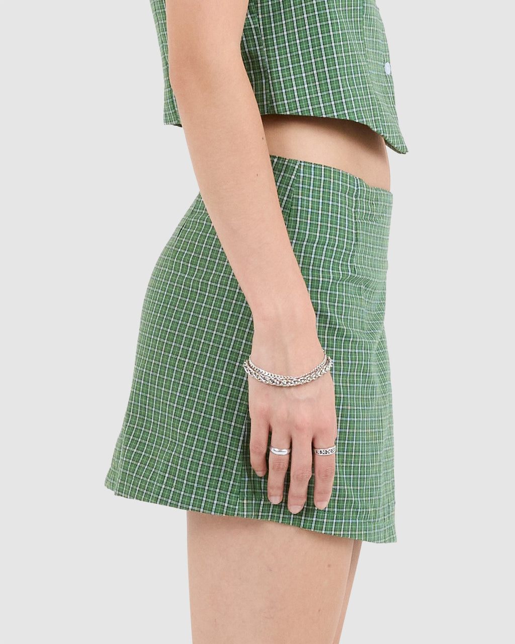 WOMENS ETERNAL MICRO WRAP MINI SKIRT