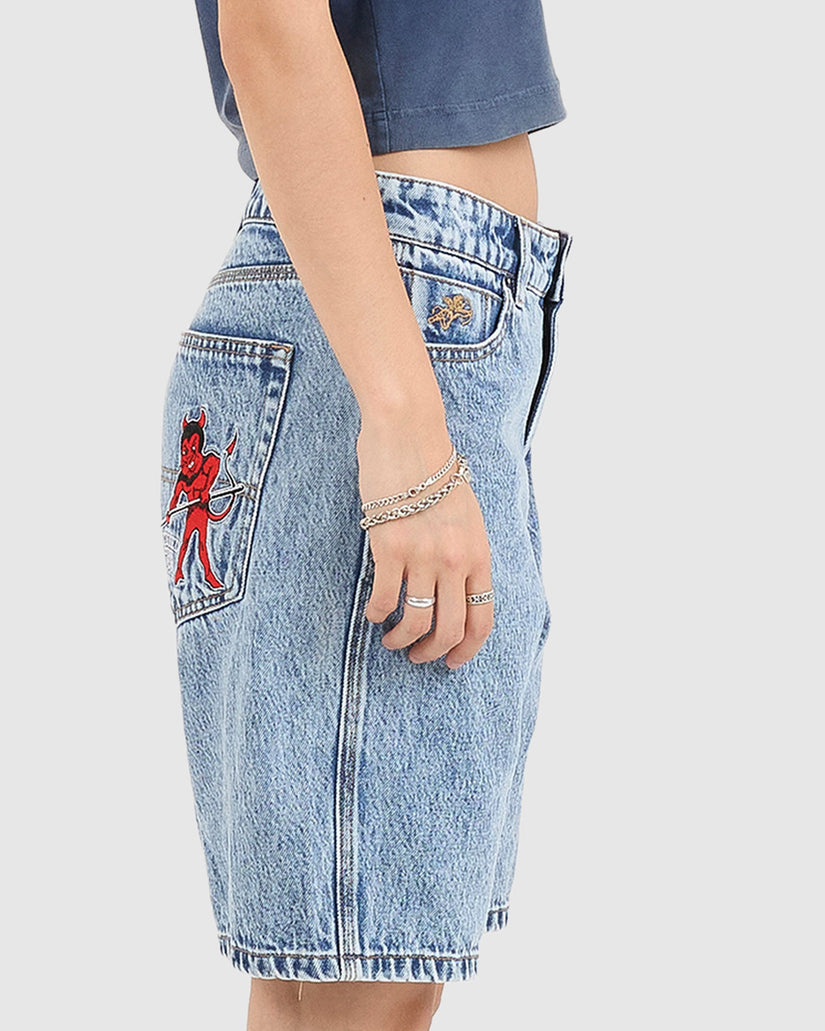 WOMENS ALT STATE SLOUCHER SHORTS