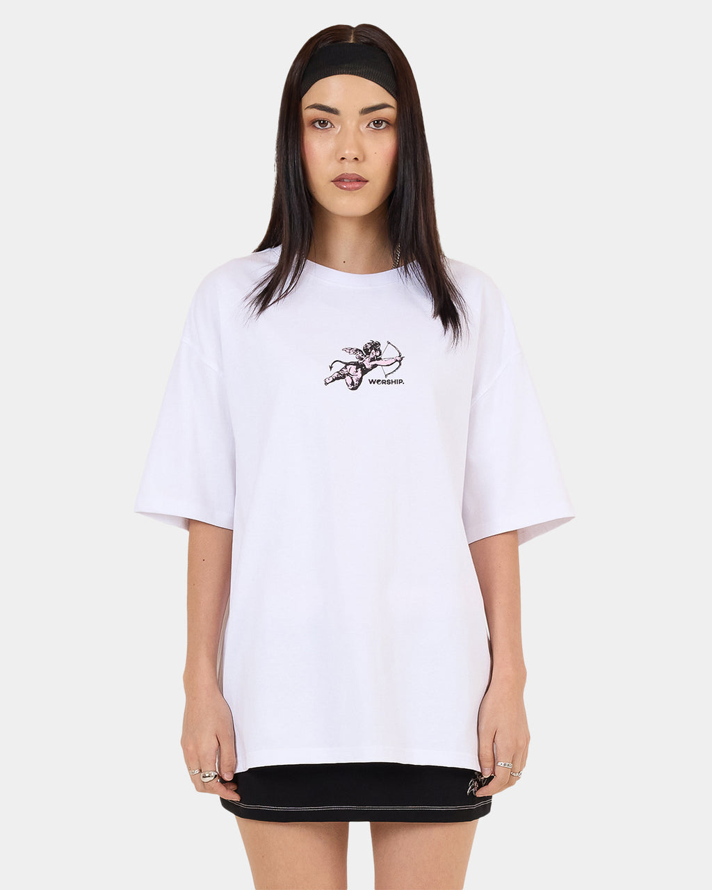 Womens Cherub Relaxed Fit T-Shirt