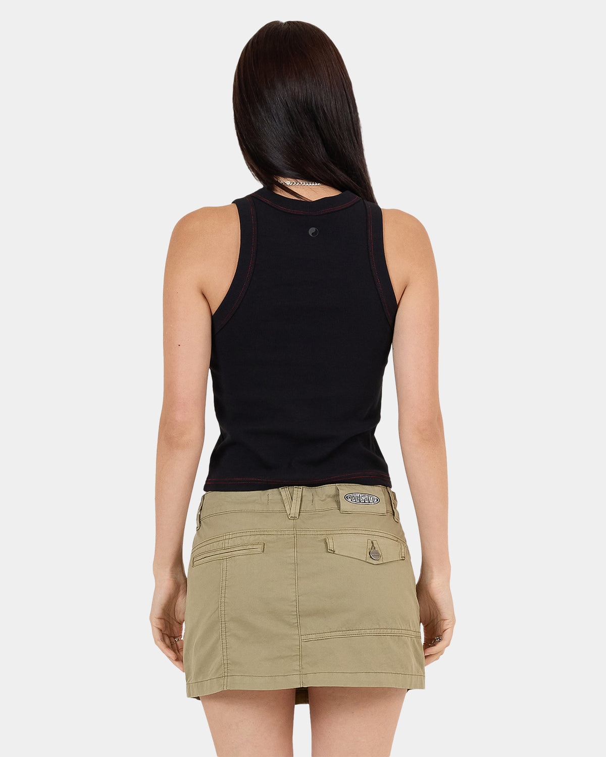 Womens Snake Eyes Slim Fit Tank Top