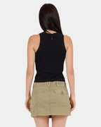 Womens Snake Eyes Slim Fit Tank Top