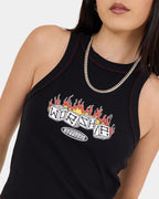 Womens Snake Eyes Slim Fit Tank Top