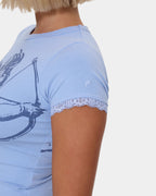 Womens Cherub Lace Cap T-Shirt