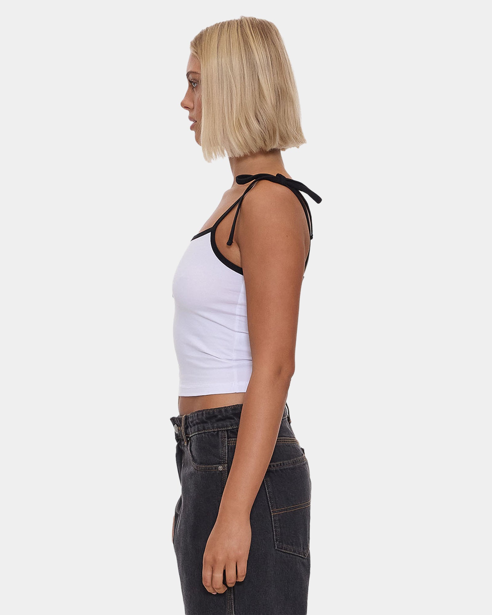Womens Glazed And Confused Ties Tank Top