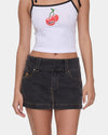 Womens Nostalgia Micro Skirt