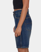 Womens Sloucher Denim Shorts