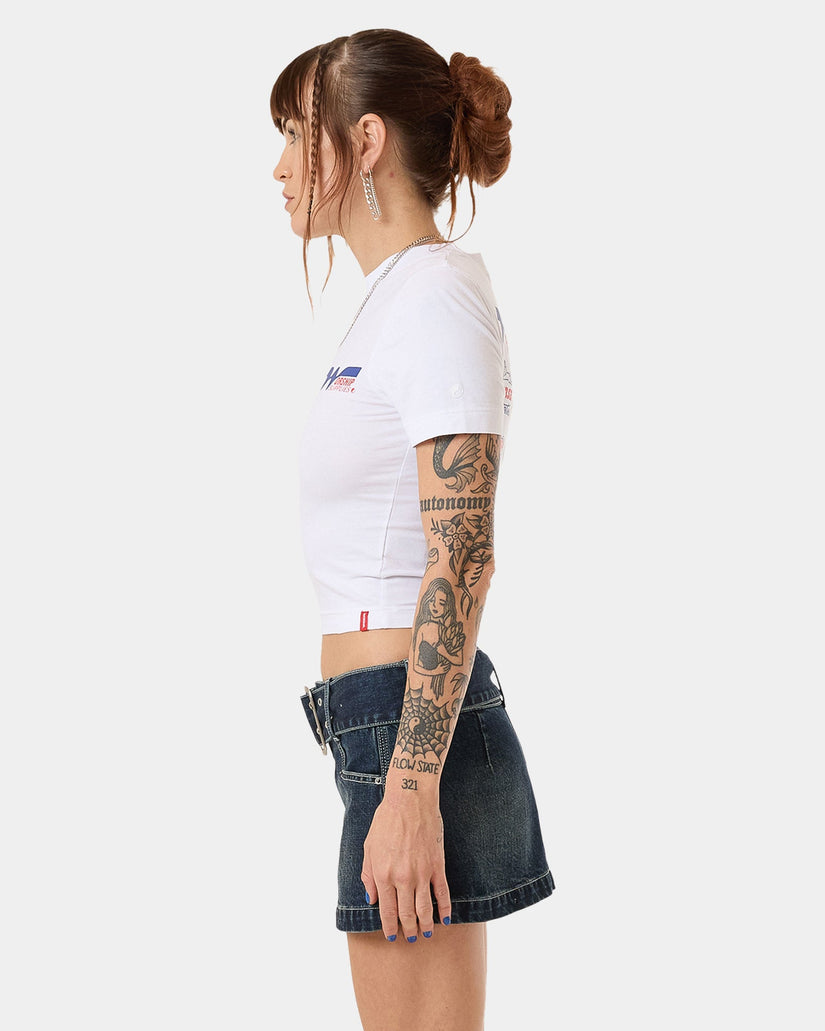 WOMENS LOGOMANIA SLIM FIT T-SHIRT