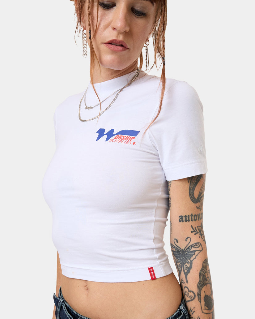 WOMENS LOGOMANIA SLIM FIT T-SHIRT