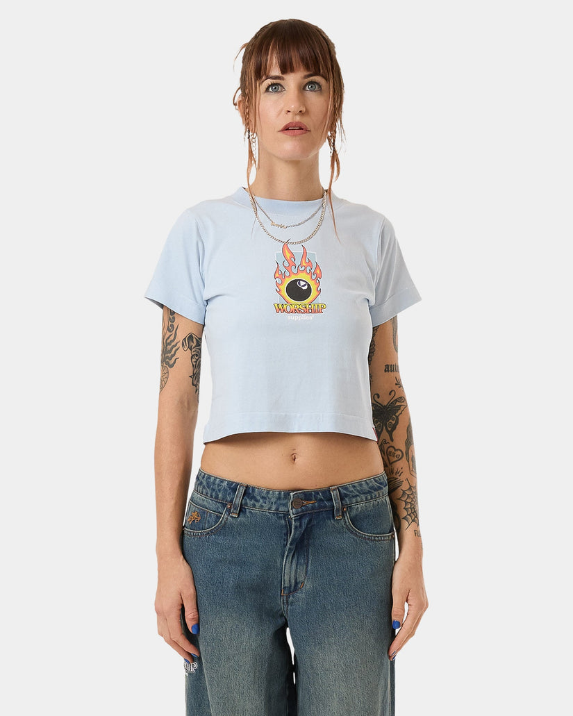 WOMENS TRY AGAIN BOY T-SHIRT