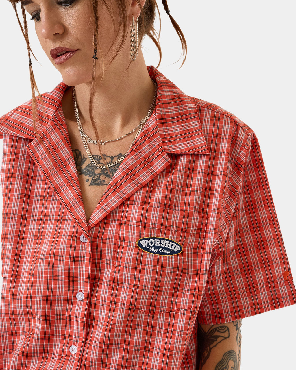WOMENS CLASS BOXY FIT SHORT SLEEVE SHIRT
