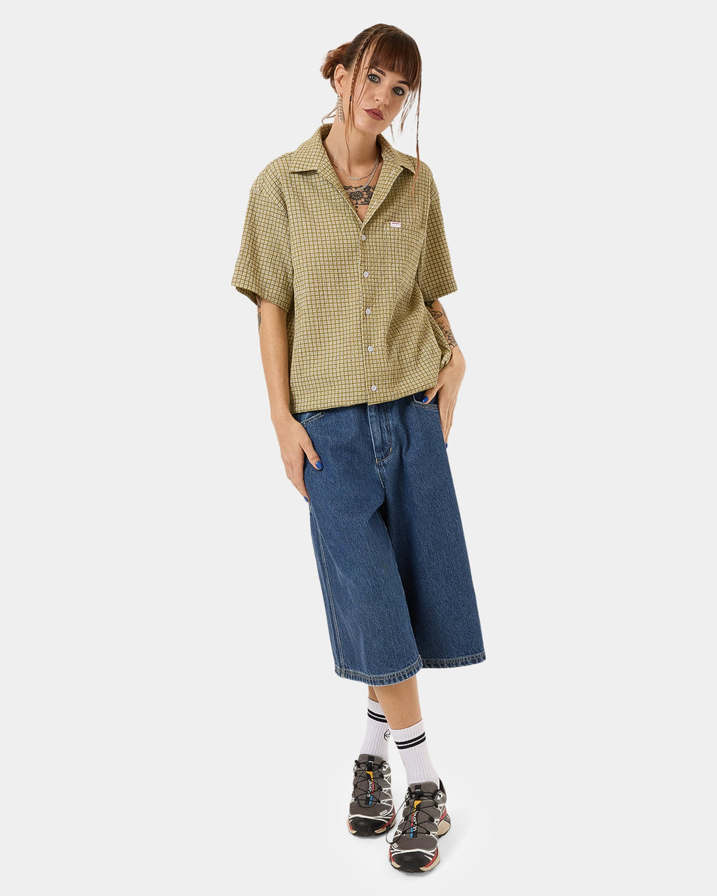 Womens Cherub Box Fit Short Sleeve Shirt