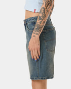 WOMENS TRY AGAIN SLOUCHER SHORTS