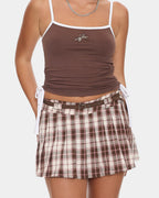 Womens Cherub Ruched Tank Top