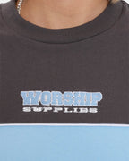 Womens Belter Panelled Box Fit T-Shirt