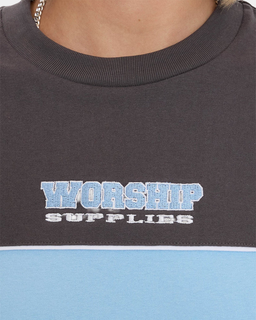 Womens Belter Panelled Box Fit T-Shirt