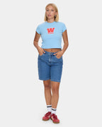 Womens Belter Carpenter Denim Shorts