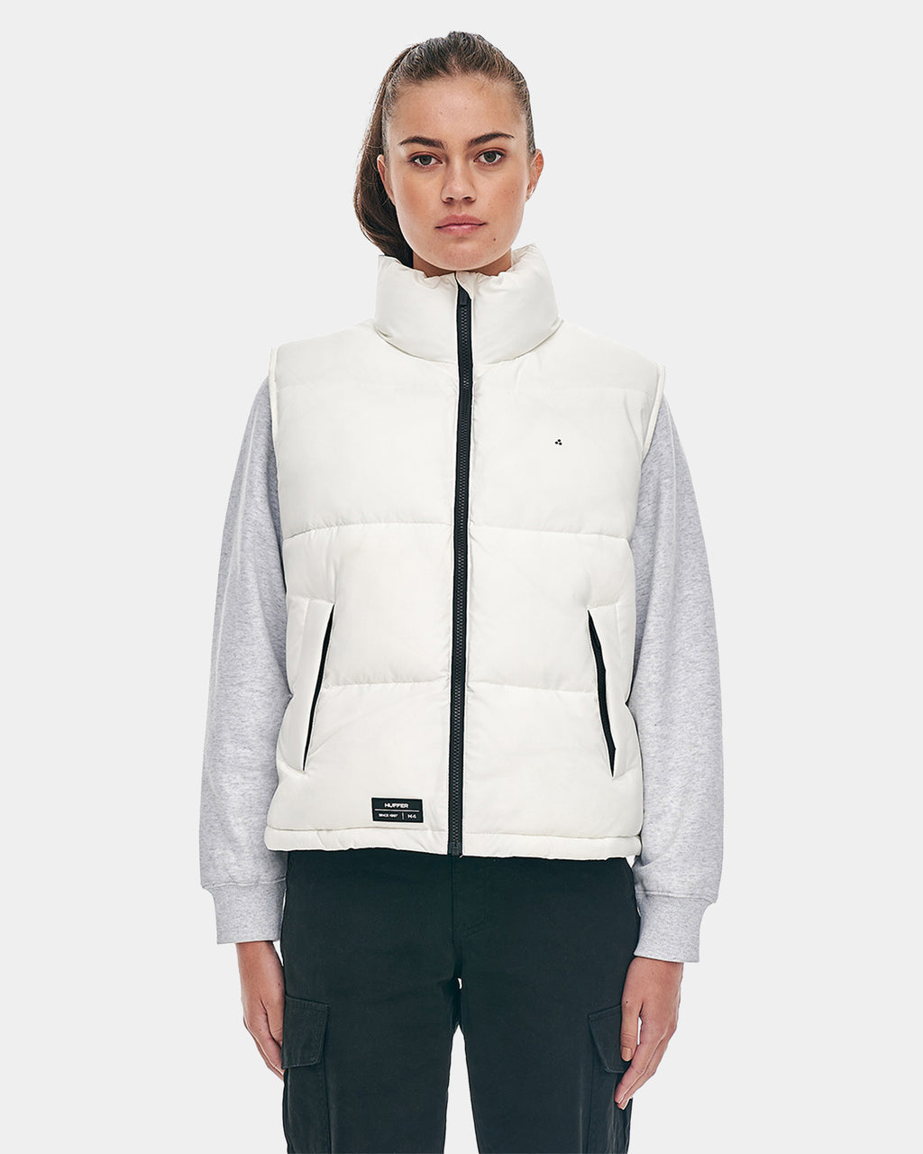 WOMENS BOX PUFFER VEST