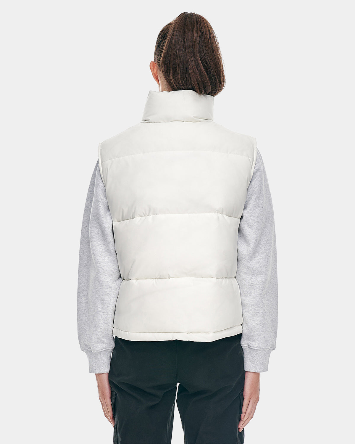 WOMENS BOX PUFFER VEST