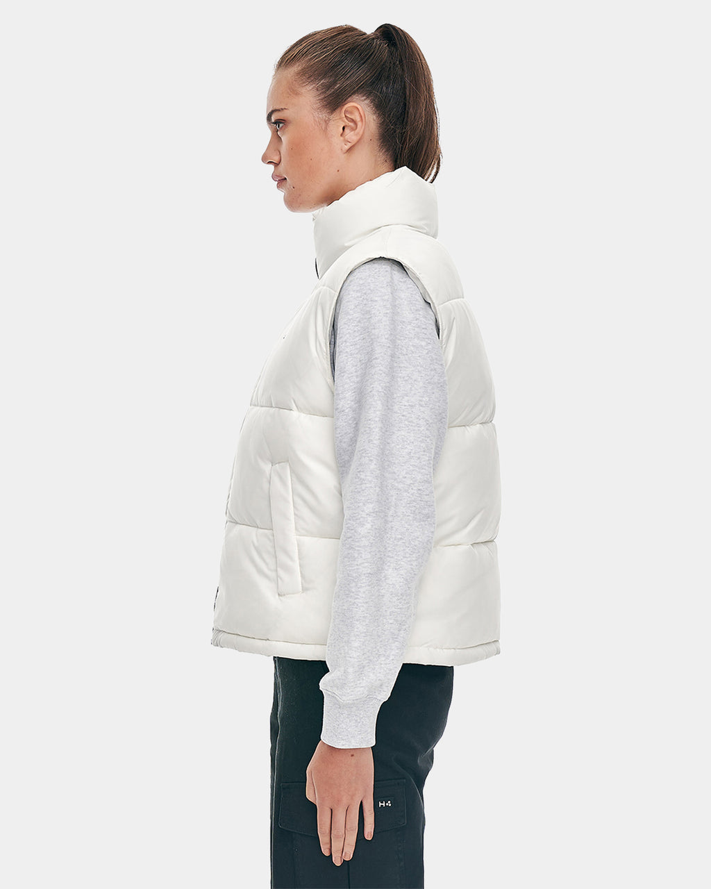 WOMENS BOX PUFFER VEST