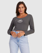 WOMENS CHARIOT OVAL LONG SLEEVE T-SHIRT