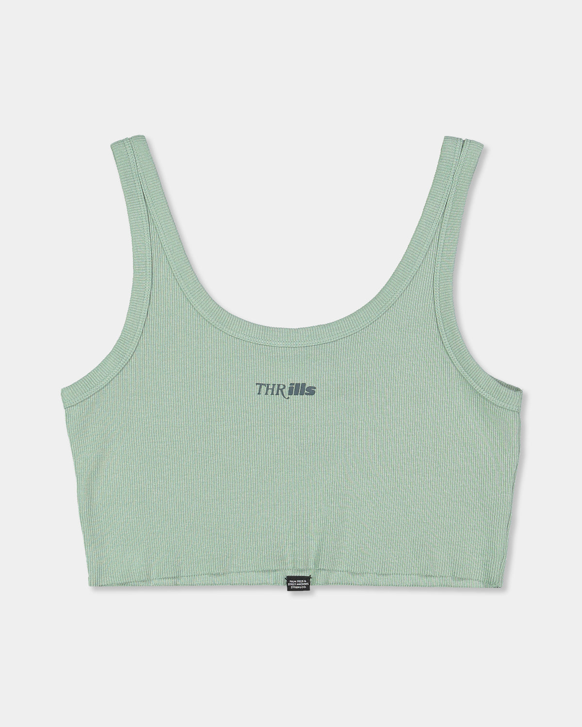 WOMENS TWO MINDS RETRO CROP TANK TOP