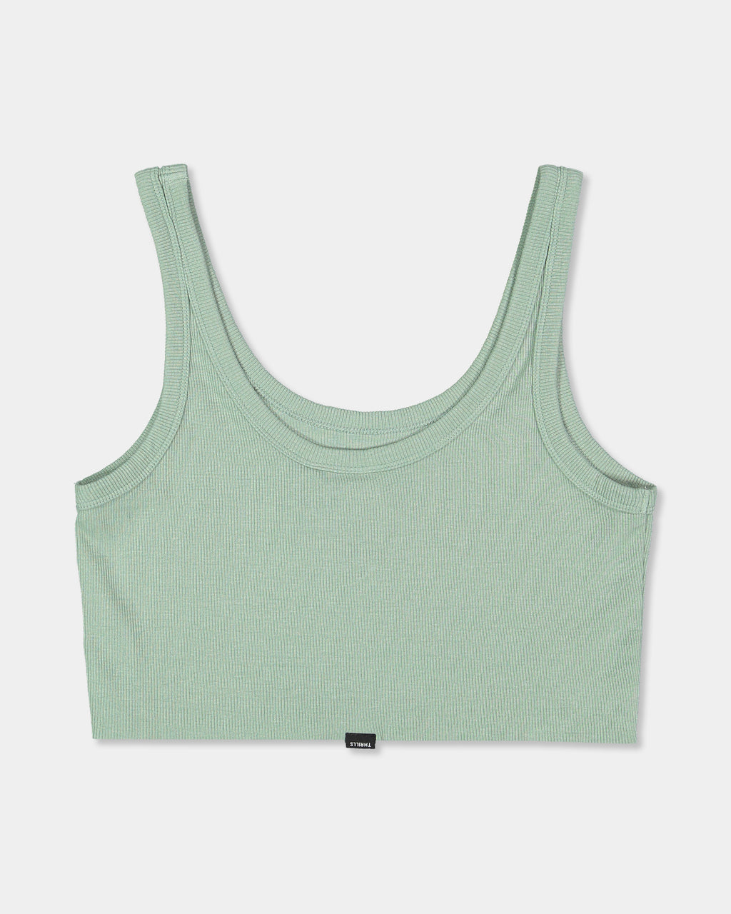 WOMENS TWO MINDS RETRO CROP TANK TOP