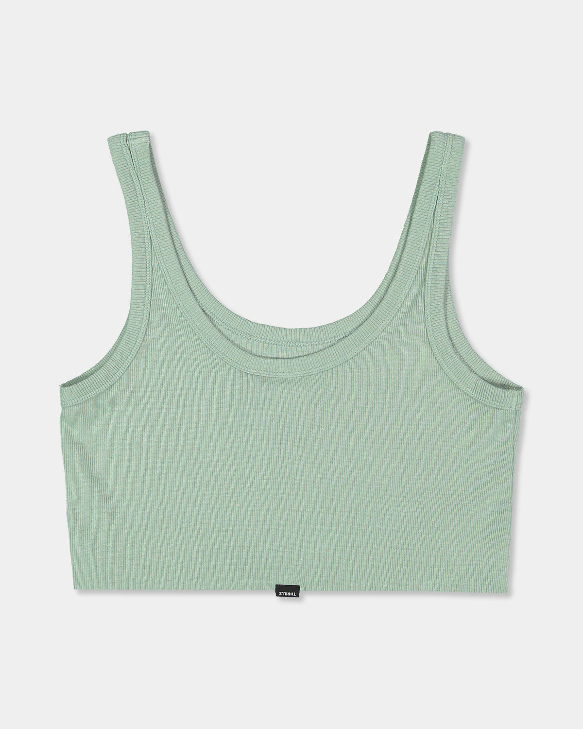 WOMENS TWO MINDS RETRO CROP TANK TOP