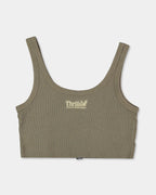 WOMENS THRILLS WORKWEAR RETRO CROP TANK TOP