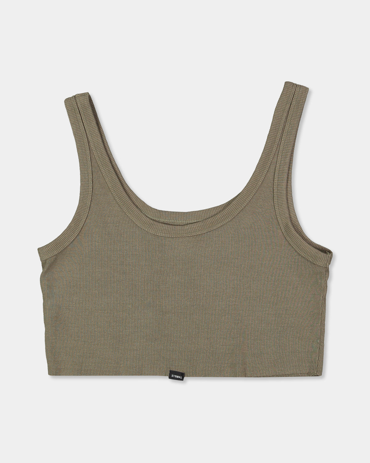 WOMENS THRILLS WORKWEAR RETRO CROP TANK TOP