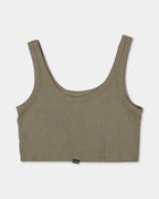 WOMENS THRILLS WORKWEAR RETRO CROP TANK TOP