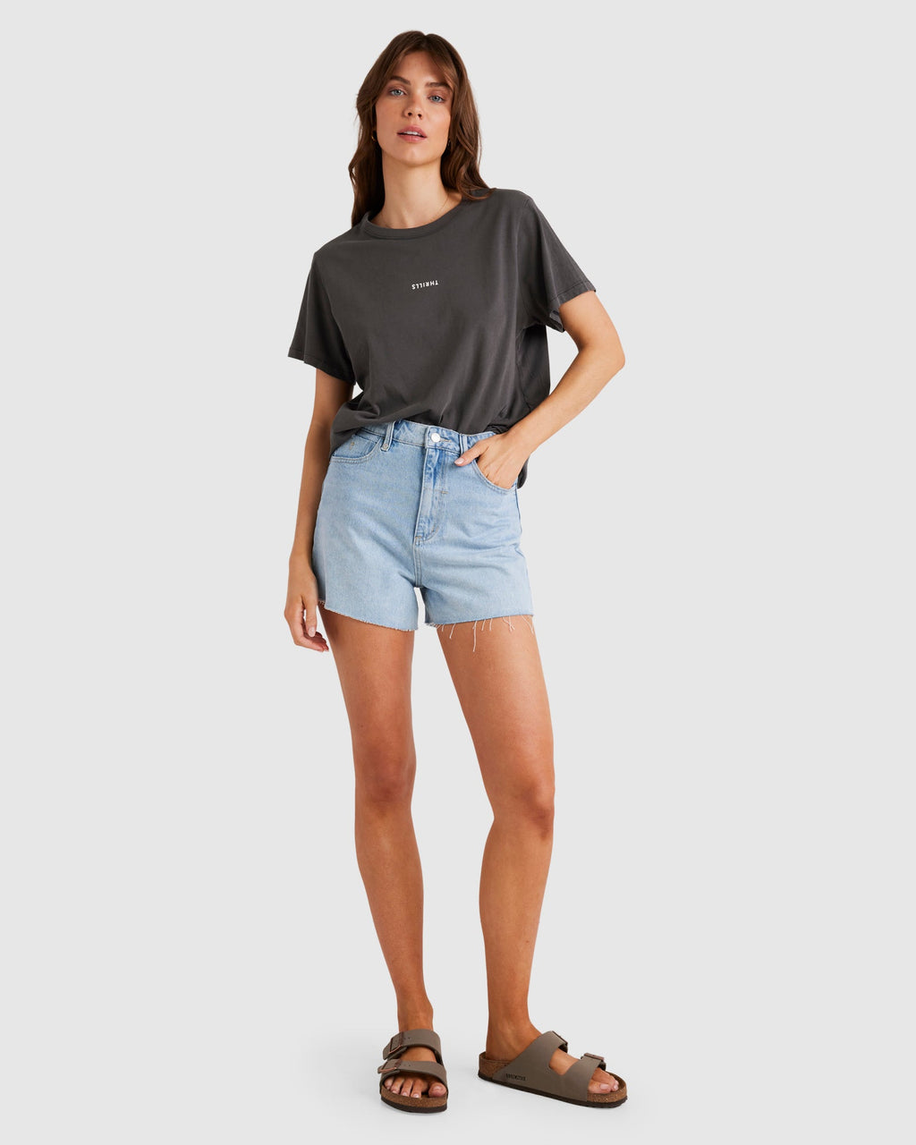 Womens Erica Denim Shorts